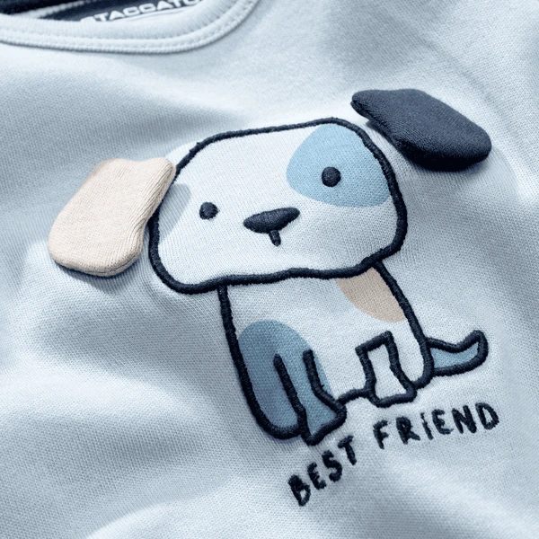 STACCATO Romper+shirt Zacht Blauw 3 STACCATO Romper+shirt Zacht Blauw - Afbeelding 3