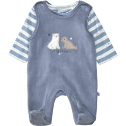 Staccato Romper+shirt Zeeblauw -Kleintje Luxe staccato rompershirt zeeblauw a387206 4