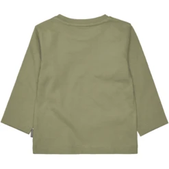 Staccato Shirt Mos Green -Kleintje Luxe staccato shirt mos green a368660 2
