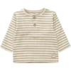 STACCATO Shirt Taupe Gestreept