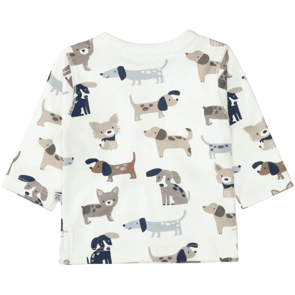 STACCATO Shirt Uit White Hond Patroon 4 STACCATO Shirt Uit White Hond Patroon - Afbeelding 4