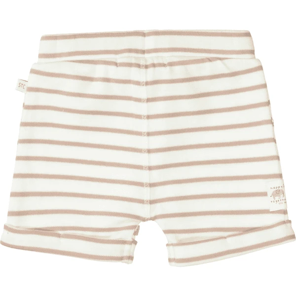 Staccato Shorts Warm White Gestreept 3 Staccato Shorts Warm White Gestreept - Afbeelding 3