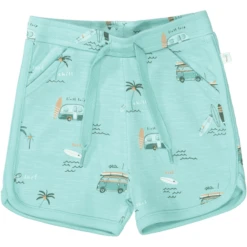 Staccato Shorts Water Blauw Gedessineerd -Kleintje Luxe staccato shorts water blauw gedessineerd a415485 3