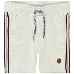 STACCATO Sweatbermuda Light Stone Melange -Kleintje Luxe staccato sweatbermuda light stone melange a289586 2