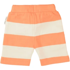 Staccato Sweatbermudas Orange Gestreept -Kleintje Luxe staccato sweatbermudas orange gestreept a413215 2