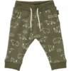 STACCATO Sweatbroek Olive Gedessineerd