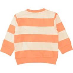 Staccato Sweatshirt Orange Gestreept -Kleintje Luxe staccato sweatshirt orange gestreept a413206 2