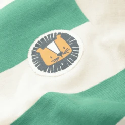 Staccato Sweatshirt Smaragd Gestreept -Kleintje Luxe staccato sweatshirt smaragd gestreept a413207 4