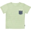 STACCATO T-shirt Donker Mint Gestreept