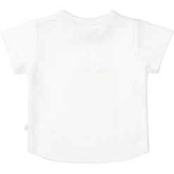 Staccato T-shirt Warm White Gestructureerd -Kleintje Luxe staccato t shirt warm white gestructureerd a415611 3