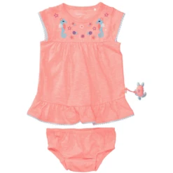 STACCATO Tuniek+broek Neon Papaja 6 STACCATO Tuniek+broek Neon Papaja -Kleintje Luxe staccato tuniekbroek neon papaja a292041 2