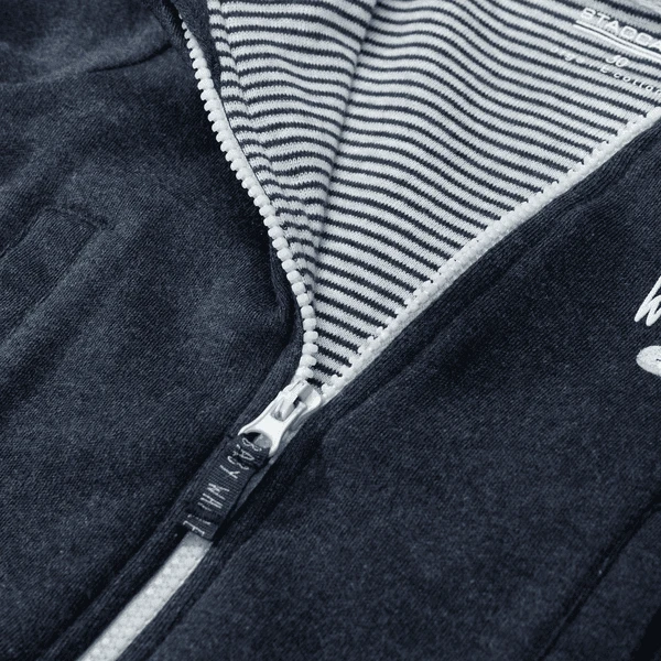 STACCATO Zweetjas Marineblauw Gemêleerd 5 STACCATO Zweetjas Marineblauw Gemêleerd - Afbeelding 5