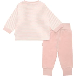 Steiff Baby Sweat Set Silver Roze -Kleintje Luxe steiff baby sweat set silver roze a375794 3