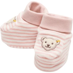 Steiff Babyschoentje Silver Roze -Kleintje Luxe steiff babyschoentje silver roze a387246 2