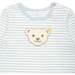 Steiff Romper Met Lange Mouwen, Hemelsblauw -Kleintje Luxe steiff romper met lange mouwen hemelsblauw a402328 2