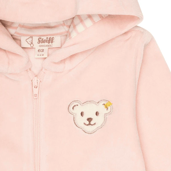 Steiff Romper Met Lange Mouwen Silver Roze 3 Steiff Romper Met Lange Mouwen Silver Roze - Afbeelding 3