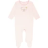 Steiff Romper Met Lange Mouwen Silver Roze