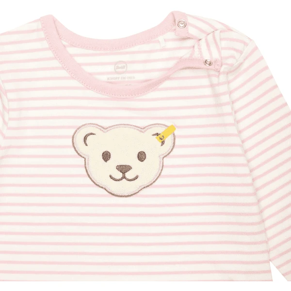 Steiff Romper Met Lange Mouwen Silver Roze 4 Steiff Romper Met Lange Mouwen Silver Roze - Afbeelding 4