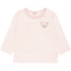 Steiff Shirt Met Lange Mouwen Silver Roze