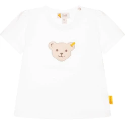 Steiff T-shirt B Right White -Kleintje Luxe steiff t shirt b right white a405324 3