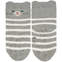 Sterntaler ABS Peutersokken Twin Pack Kat Licht Grijs -Kleintje Luxe sterntaler abs peutersokken twin pack kat licht grijs a409328 4