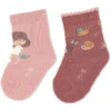 Sterntaler ABS Peutersokken Twin Pack Meisjes/Snail Zacht Roze