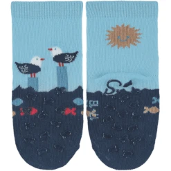 Sterntaler ABS Peutersokken Twin Pack Zeemeeuwen/Sable Hemelsblauw -Kleintje Luxe sterntaler abs peutersokken twin pack zeemeeuwen sable hemelsblauw a409145 4