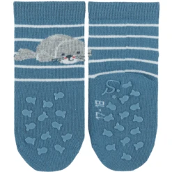 Sterntaler ABS Peutersokken Twin Pack Zeemeeuwen/Seagull Licht Grijs -Kleintje Luxe sterntaler abs peutersokken twin pack zeemeeuwen seagull licht grijs a409146 2