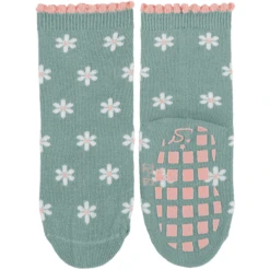 Sterntaler ABS Sokken Dubbelpak Aardbei/bloem Roze -Kleintje Luxe sterntaler abs sokken dubbelpak aardbei bloem roze a404204 2