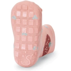 Sterntaler ABS Sokken Dubbelpak Aardbei/bloem Roze -Kleintje Luxe sterntaler abs sokken dubbelpak aardbei bloem roze a404204 3