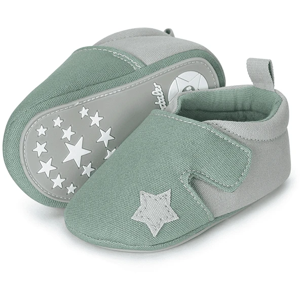 Sterntaler Baby Kruipschoentje Groen 1 Sterntaler Baby Kruipschoentje Groen