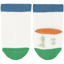 Sterntaler Baby Sokken 3-Pack Krokodil Medium Blauw -Kleintje Luxe sterntaler baby sokken 3 pack krokodil medium blauw a409353 2