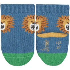 Sterntaler Baby Sokken 3-Pack Krokodil Medium Blauw -Kleintje Luxe sterntaler baby sokken 3 pack krokodil medium blauw a409353 3