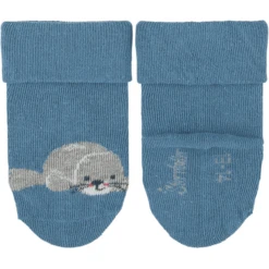 Sterntaler Baby Sokken 3-Pack Zeemeeuwen Licht Grijs Melange -Kleintje Luxe sterntaler baby sokken 3 pack zeemeeuwen licht grijs melange a409358 3