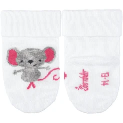 Sterntaler Baby Sokken 3-Pak Kat Wit -Kleintje Luxe sterntaler baby sokken 3 pak kat wit a409360 3