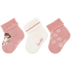 Sterntaler Baby Sokken 3-Pak Meisjes Licht Roze -Kleintje Luxe sterntaler baby sokken 3 pak meisjes licht roze a409348 4