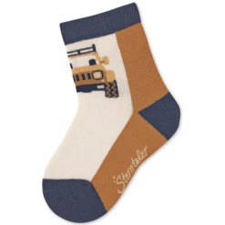 Sterntaler Babysokjes 3-pack Jeep/Krokodil Marine -Kleintje Luxe sterntaler babysokjes 3 pack jeep krokodil marine a334789 3