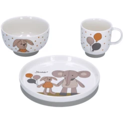 Sterntaler Eddy En Happy Porseleinen Serviesset