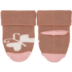 Sterntaler First Baby Socks 3-Pack Hearts Ecru -Kleintje Luxe sterntaler first baby socks 3 pack hearts ecru a409339 2
