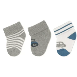 Sterntaler First Baby Socks 3-Pack Light Grey -Kleintje Luxe sterntaler first baby socks 3 pack light grey a409331 4