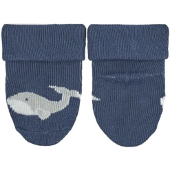 Sterntaler First Baby Socks 3-Pack Maritime White -Kleintje Luxe sterntaler first baby socks 3 pack maritime white a409335 2