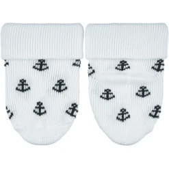 Sterntaler First Baby Socks 3-Pack Maritime White -Kleintje Luxe sterntaler first baby socks 3 pack maritime white a409335 4