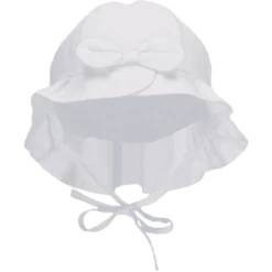 Sterntaler Hoed Linnen Karakter Wit -Kleintje Luxe sterntaler hoed linnen karakter wit a401204 3