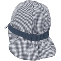 Sterntaler Omkeerbare Peaked Cap Vichy/Uni Marine -Kleintje Luxe sterntaler omkeerbare peaked cap vichy uni marine a408322 2