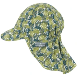 Sterntaler Omkeerbare Puntmuts Met Nekbeschermer Bladeren Donkergroen -Kleintje Luxe sterntaler omkeerbare puntmuts met nekbeschermer bladeren donkergroen a408641 2