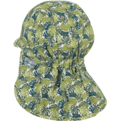 Sterntaler Omkeerbare Puntmuts Met Nekbeschermer Bladeren Donkergroen -Kleintje Luxe sterntaler omkeerbare puntmuts met nekbeschermer bladeren donkergroen a408641 3