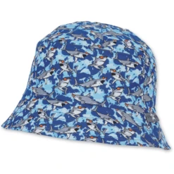 Sterntaler Omkeerbare Vissershoed Bril Blauw -Kleintje Luxe sterntaler omkeerbare vissershoed bril blauw a408669 4