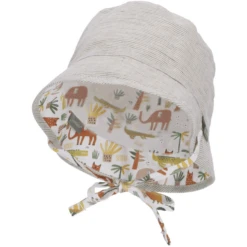 Sterntaler Omkeerbare Vissershoed Dieren Wit -Kleintje Luxe sterntaler omkeerbare vissershoed dieren wit a408540 4