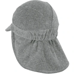 Sterntaler Peaked Cap Met Nekbeschermer Badstof Rookgrijs -Kleintje Luxe sterntaler peaked cap met nekbeschermer badstof rookgrijs a408443 2