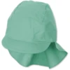 Sterntaler Peaked Cap Met Nekbeschermer Medium Groen